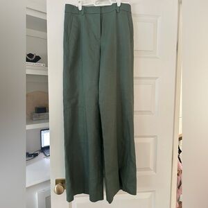 Jcrew Carolina Flare Pant Stretch Linen